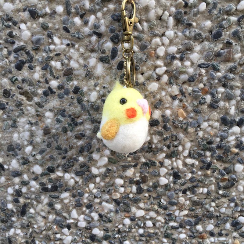 黃化 玄鳳鸚鵡 鳥控 羊樂多羊毛氈樂園 - 客製化寵物商品 - 羊毛 