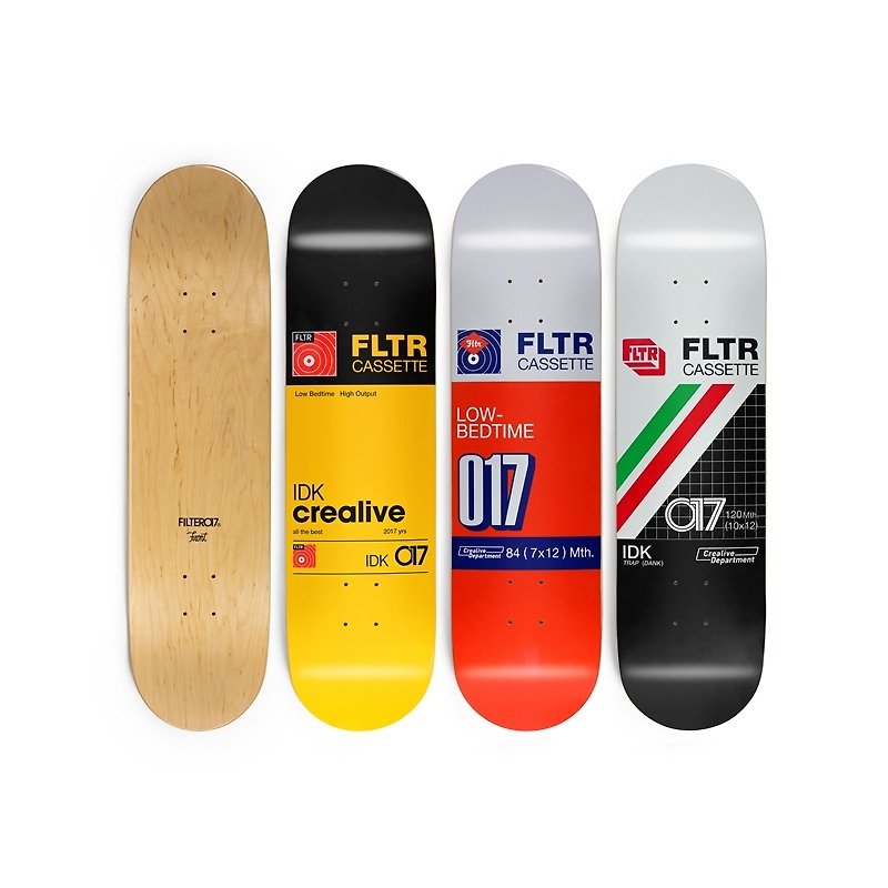 Filter017 X FRONT FLTR 卡帶系列聯名滑板 - 其他 - 木頭 
