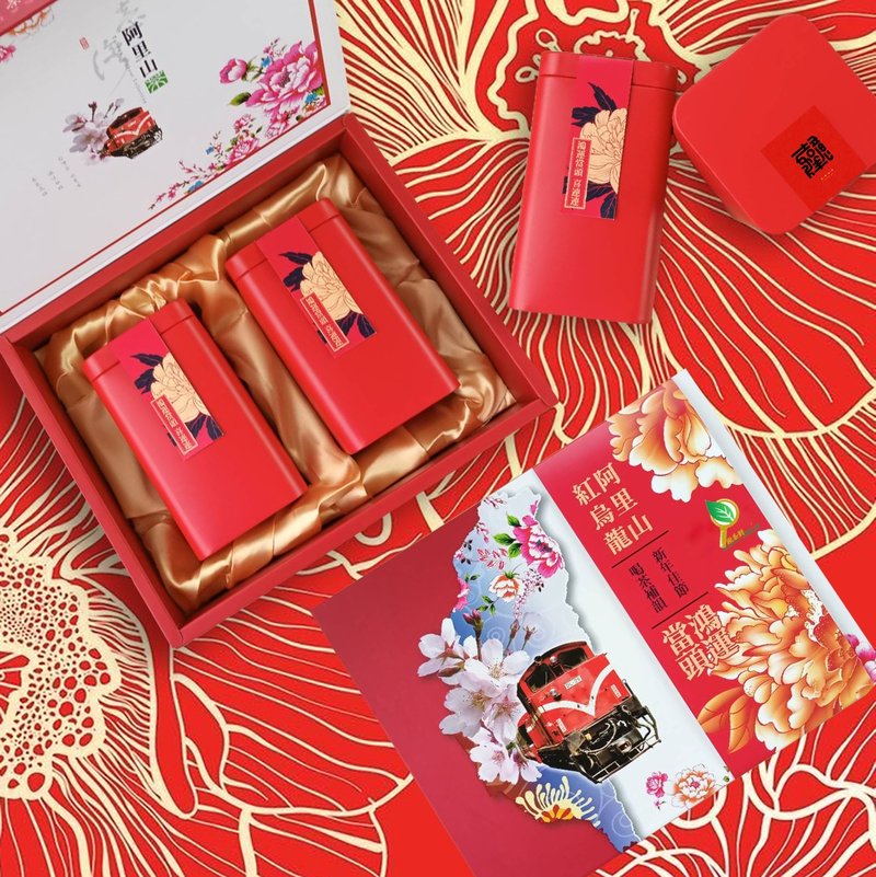 Year of the Dragon gift box early bird purchase/good luck gift box-Red Oolong - ชา - กระดาษ 