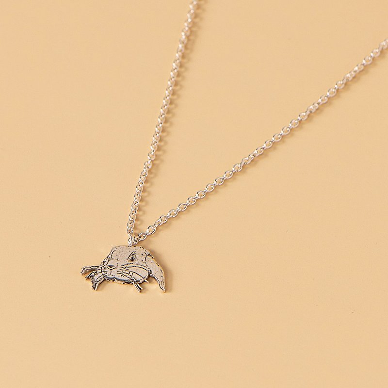 Necklace Rabbit - Necklaces - Sterling Silver 