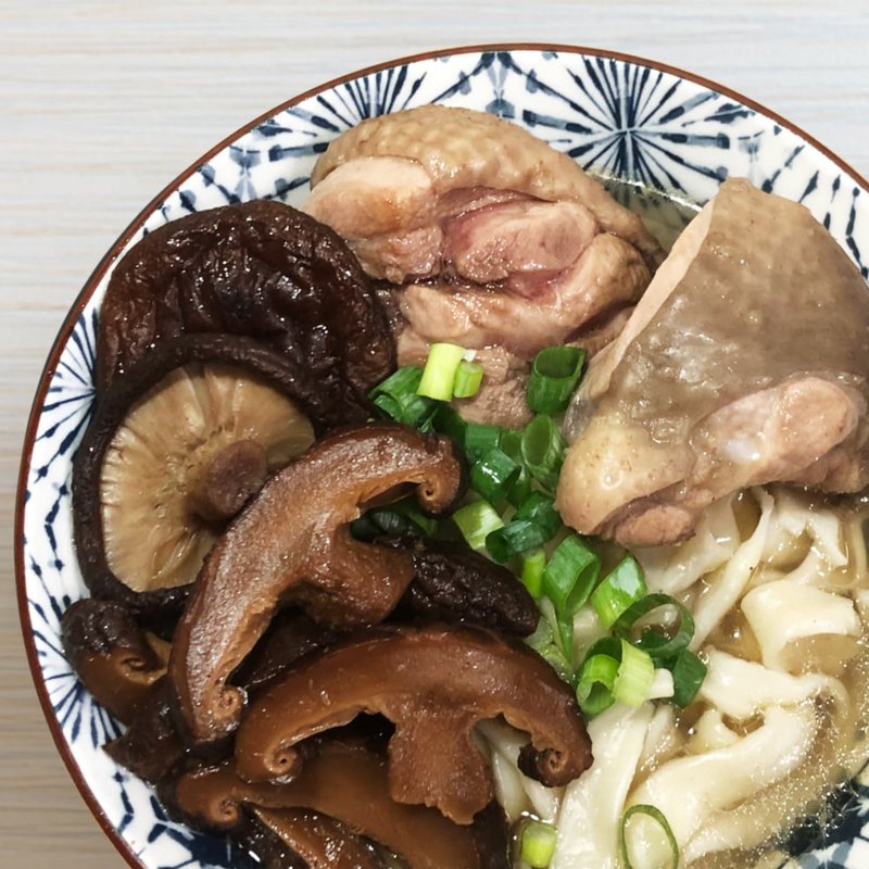 【溫國智主廚】常溫香菇雞麵 580gx4包 - 拌麵/麵條/米粉 - 新鮮食材 