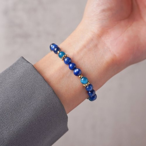 Light Design Series // Stone Blue Stone Bracelet