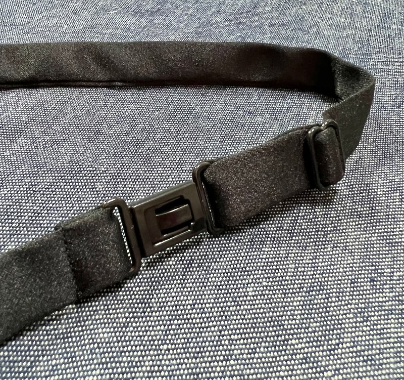 領結的領圍帶子 - 領帶/領帶夾 - 聚酯纖維 黑色