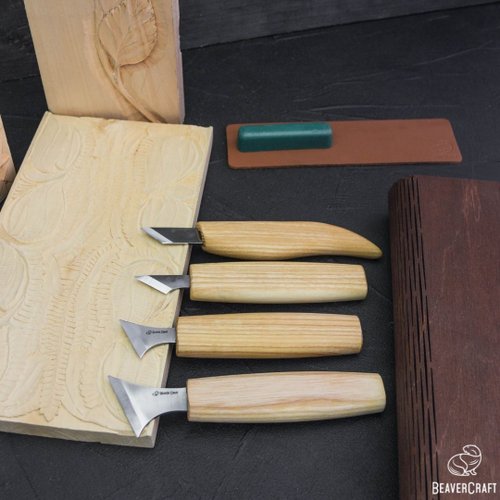 Symmetrical carving knife - Shop beavercraft Parts, Bulk Supplies