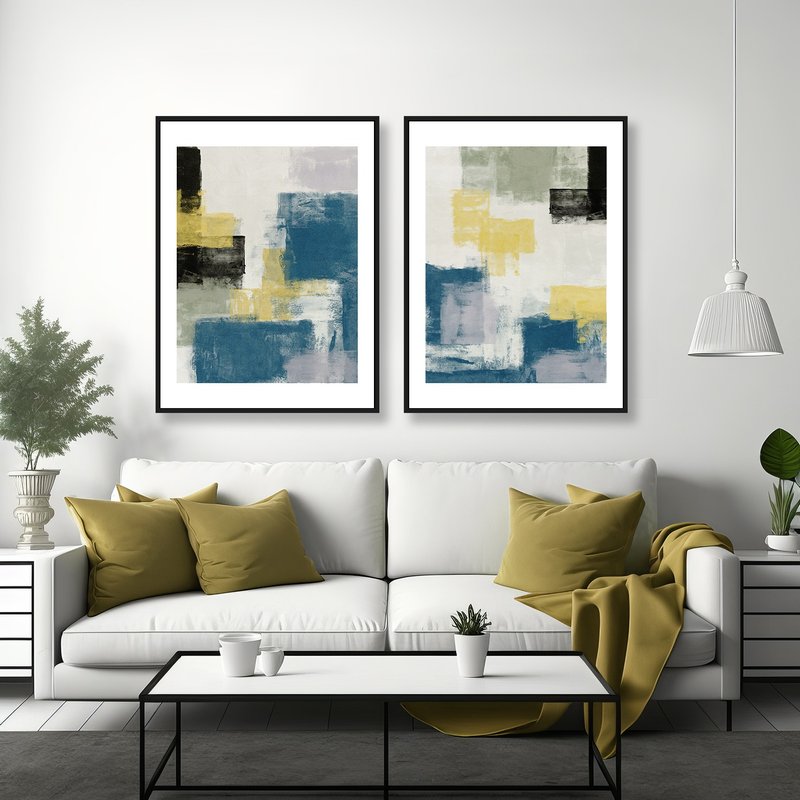 【Color Plan_01】Decorative Painting - Posters - Wood 