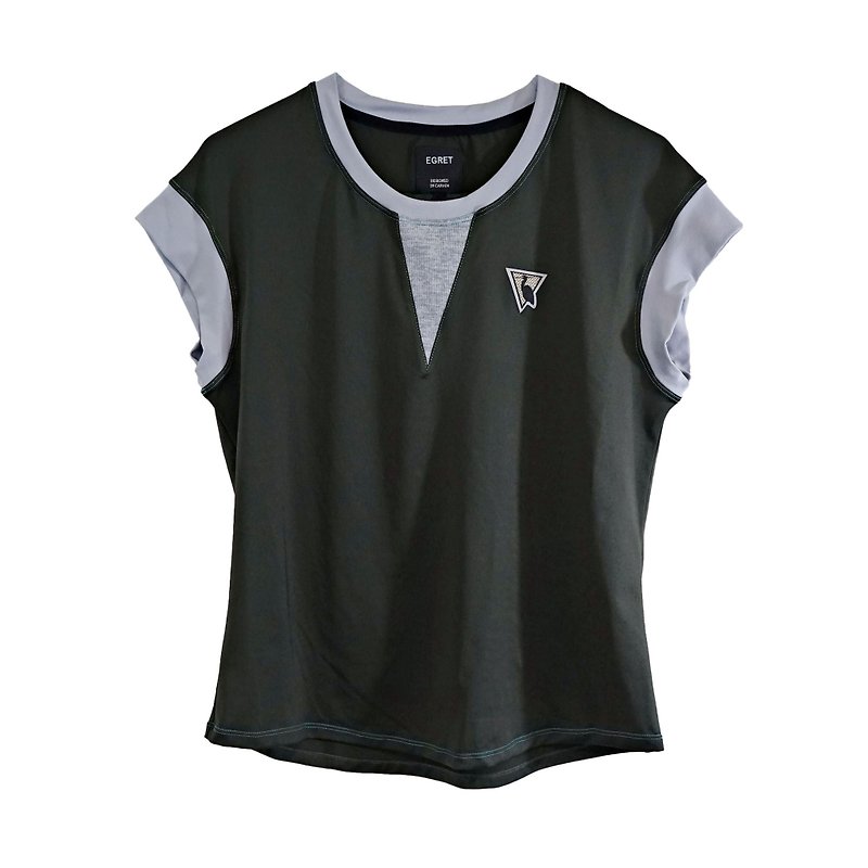 EGRET 和平網球風上衣 - 運動衫/上衣 - 聚酯纖維 
