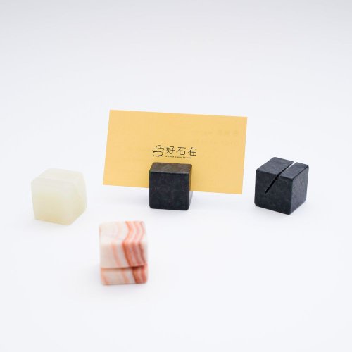 好石在 | A Good Stone 【出清特惠】 天然石名片座 / 辦公室 餐廳/座位/號碼/留言牌