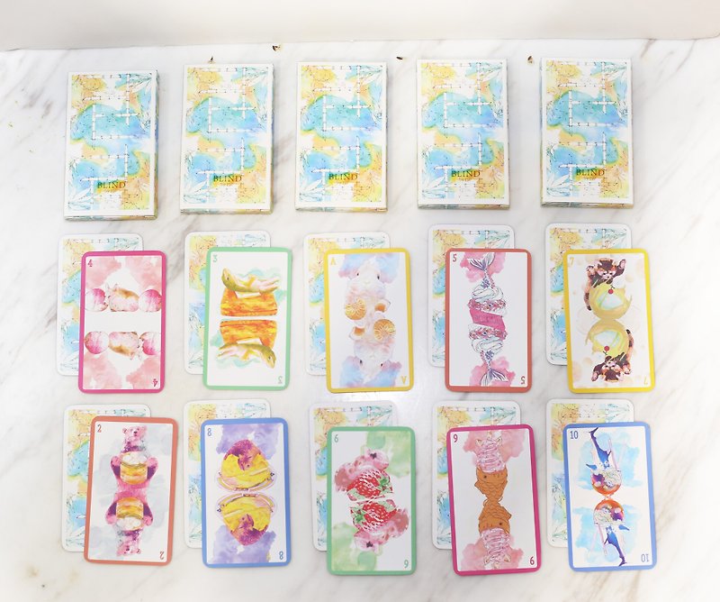 ANI PLAYING CARDS 圖案遊戲卡牌 - 其他 - 紙 多色