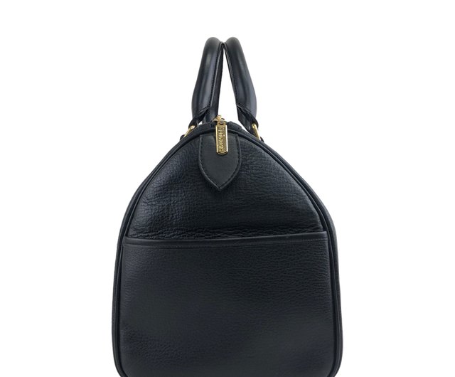 バッグ Vtg Burberrys Boston Bag Black Leather BURBERRY（ボストンバッグ ・ ブラック/黒色系）のフリマアイテム一覧