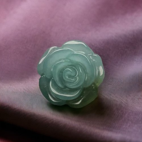 瓔珞珠寶盒 E.L.Jewelry Box 冰種藍水翡翠牡丹花 | 天然翡翠A貨 | 送禮