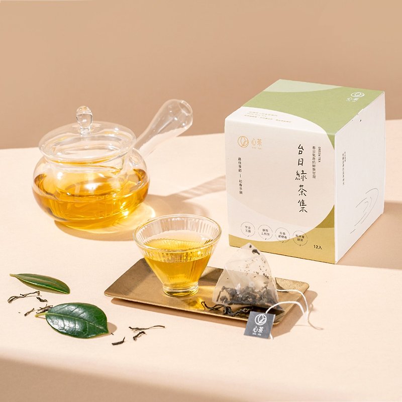 台日綠茶集 | 綜合茶包組, 春日氣息的鮮爽甘甜 4茶款 - 茶葉/茶包 - 新鮮食材 