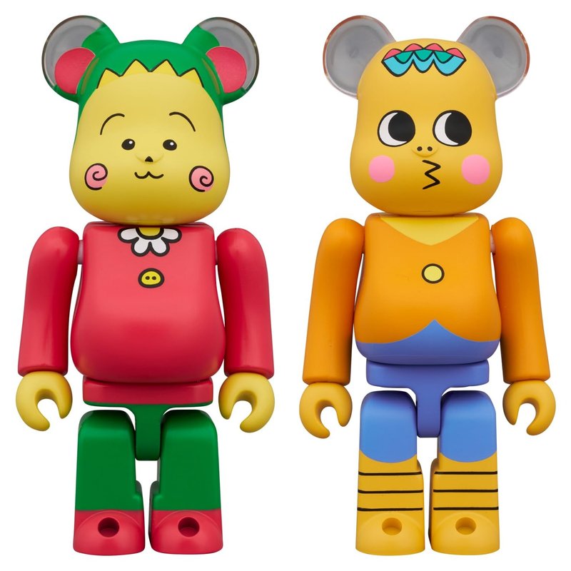 可吉可吉與次郎　BE@RBRICK - 擺飾/家飾品 - 塑膠 多色