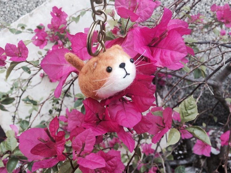 Sushi Cat Orange Cat Sheep Rakudo Wool Felt Paradise - Stuffed Dolls & Figurines - Wool 
