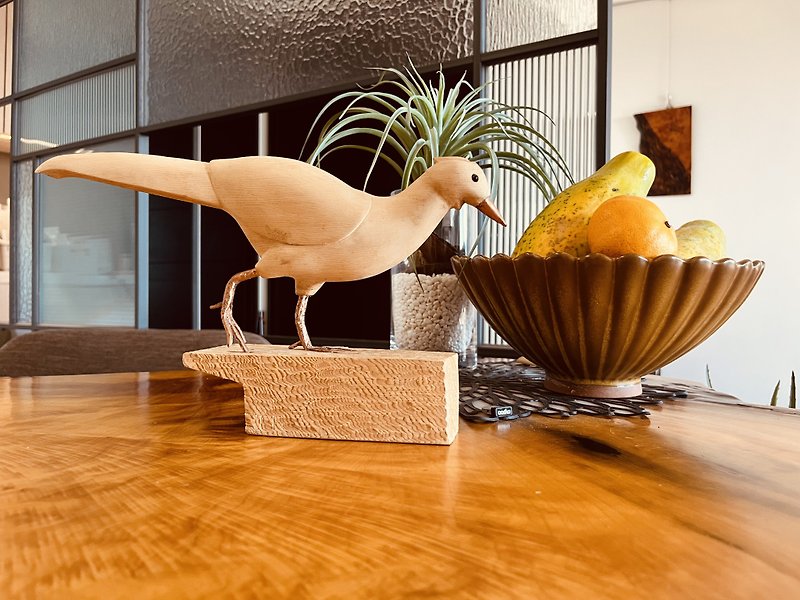 Wood Items for Display - Blue-bellied Pheasant/Old Cypress