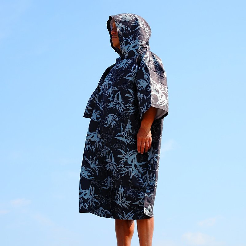 【TAVARUA】速乾毛巾衣 松葉黑款 - 運動配件 - 聚酯纖維 多色