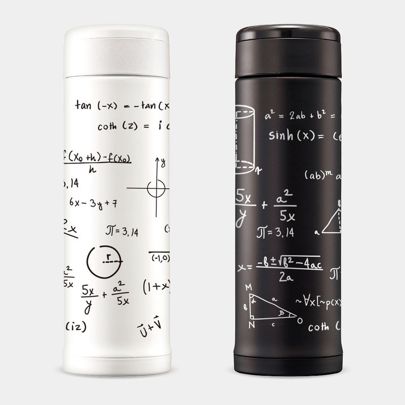 數學 公式 math 象印 不鏽鋼 保溫杯 保溫瓶 PU037 - 保溫瓶/保溫杯 - 不鏽鋼 黑色