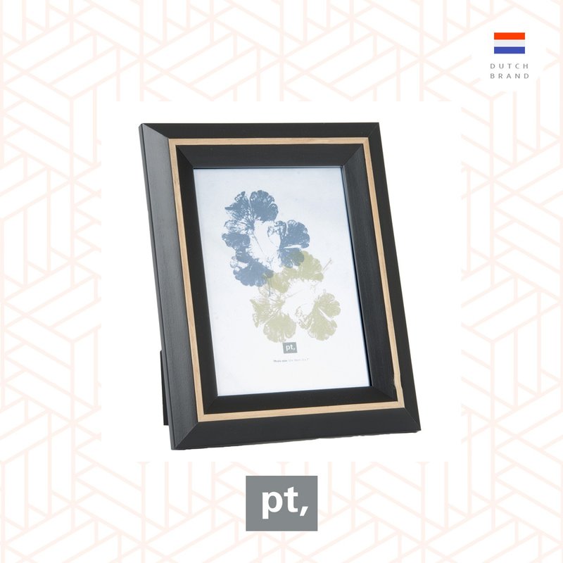 pt, Photo frame New Antique pinewood black Large - 相框/畫框 - 木頭 黑色