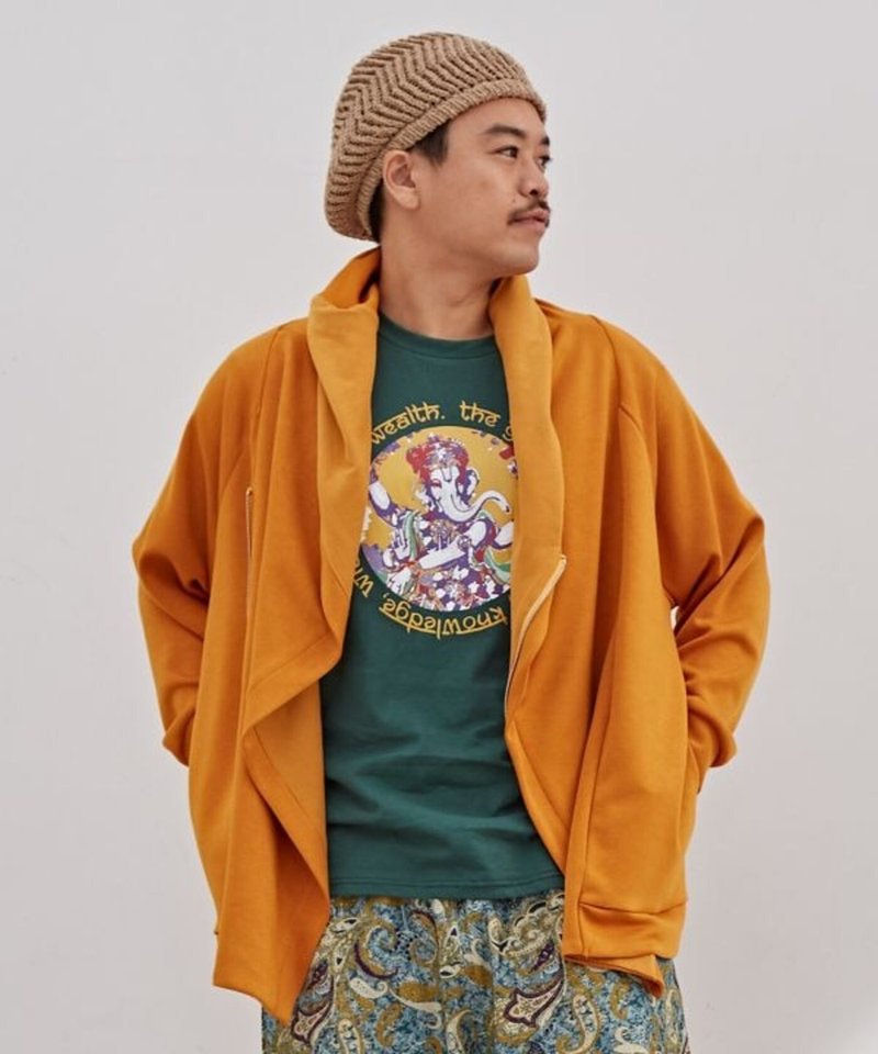 【熱門預購】輕盈藏服氛圍寬鬆連帽外套 連帽衫(4色)CAA-5101 - 男夾克/外套 - 其他材質 