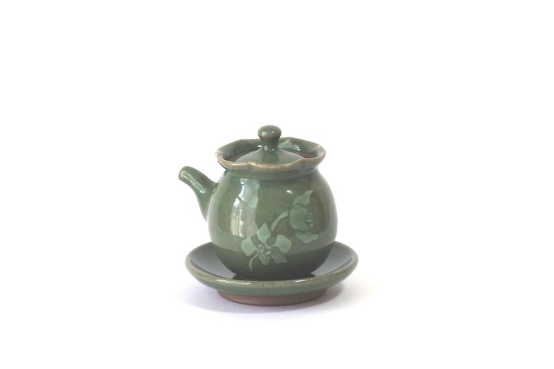 Porcelain (Celadon inlaid) - Food Storage - Pottery 