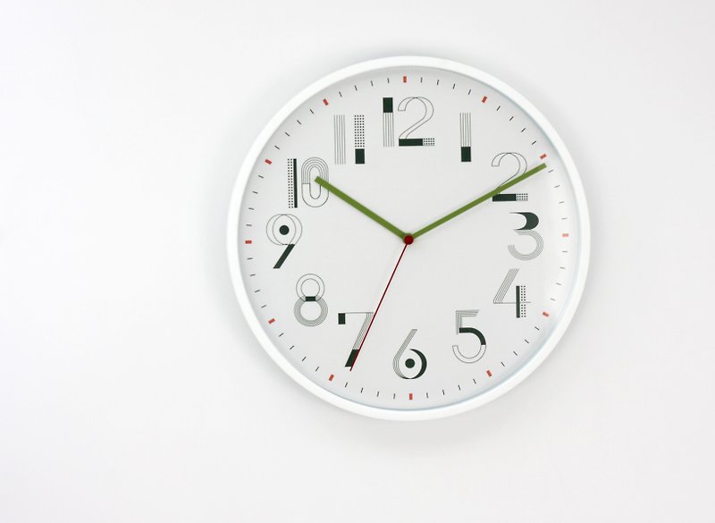 Elegant Wall Clock - Clocks - Plastic 