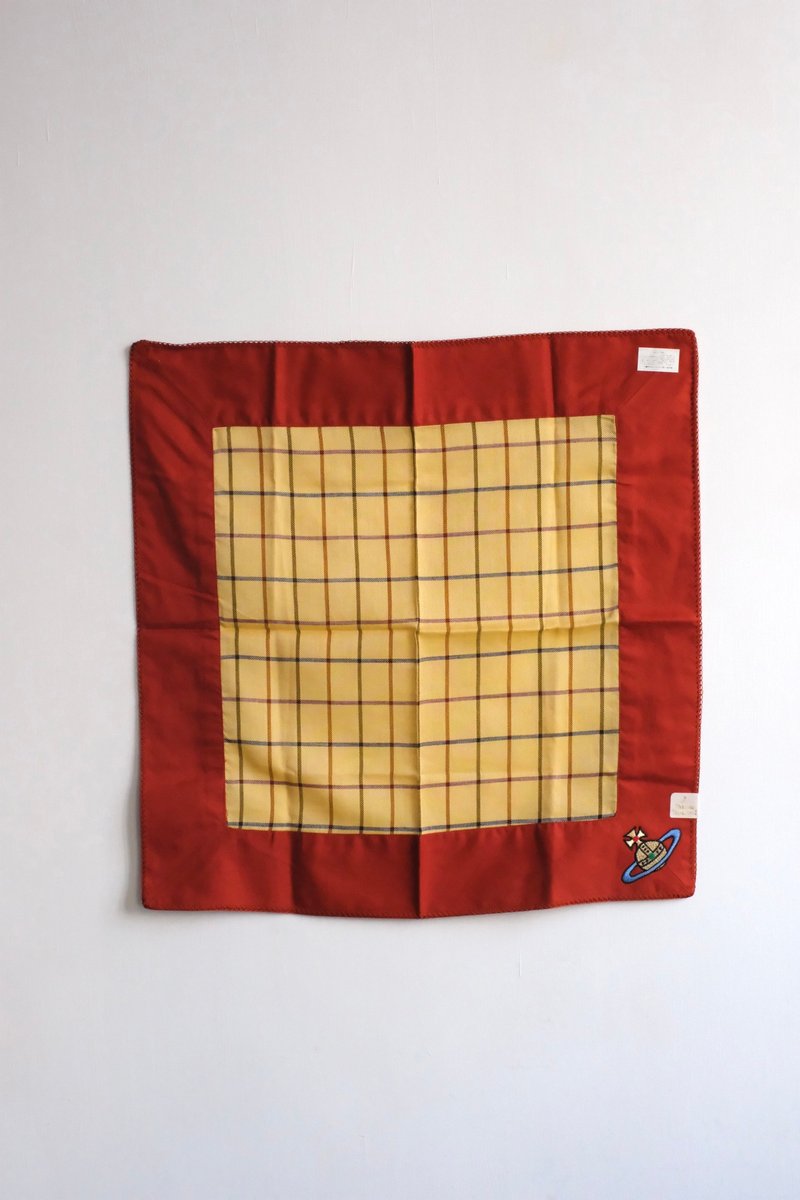 Vivienne Westwood日本製綿巾/Scarf/頸巾/圍巾 - 圍巾/披肩 - 棉．麻 多色