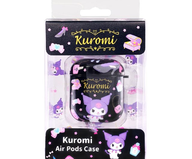 Hong Man】Kuromi Airpods casing Black - Shop Hong Man Gadgets - Pinkoi