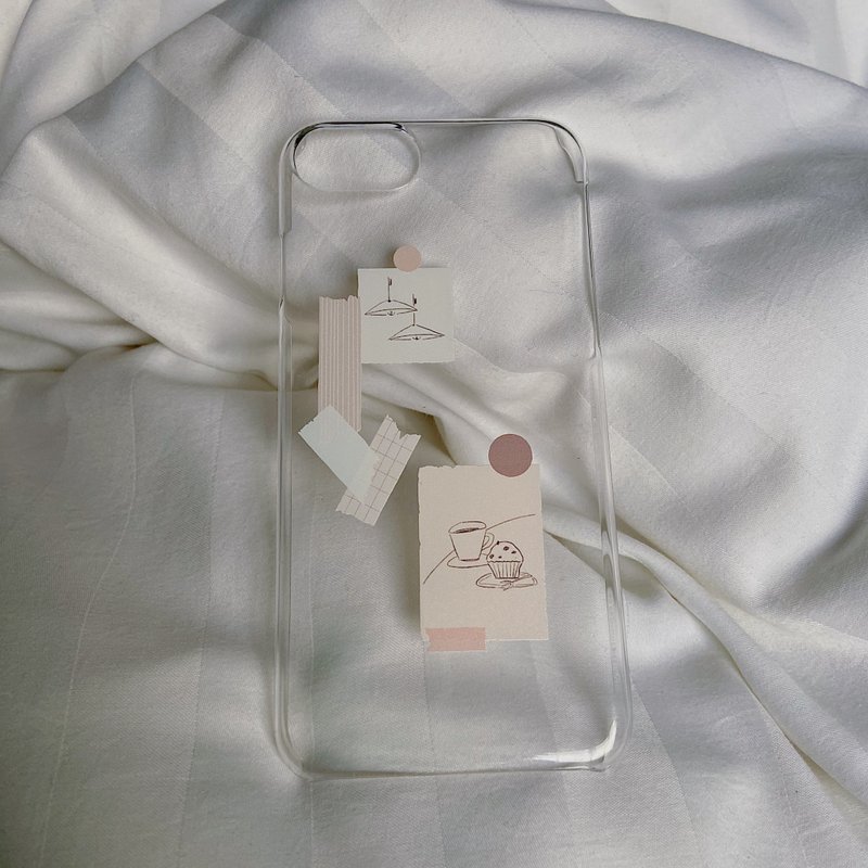 ROOM WALL　Phone case - 手機殼/手機套 - 塑膠 粉紅色