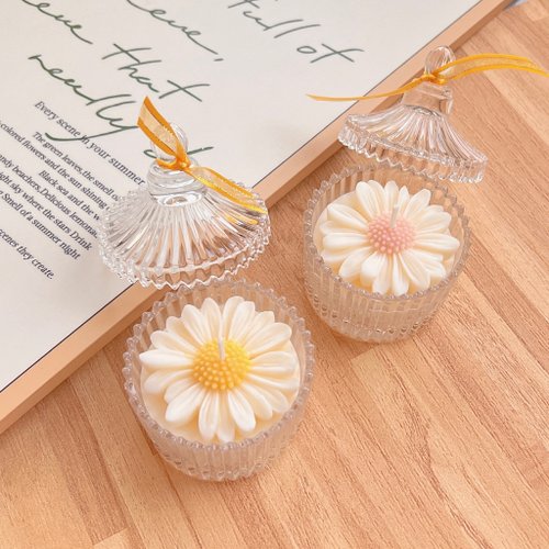 Fuzuki Studio Daisy 雛菊香氛蠟燭 手工香氛蠟燭 天然植物大豆蠟
