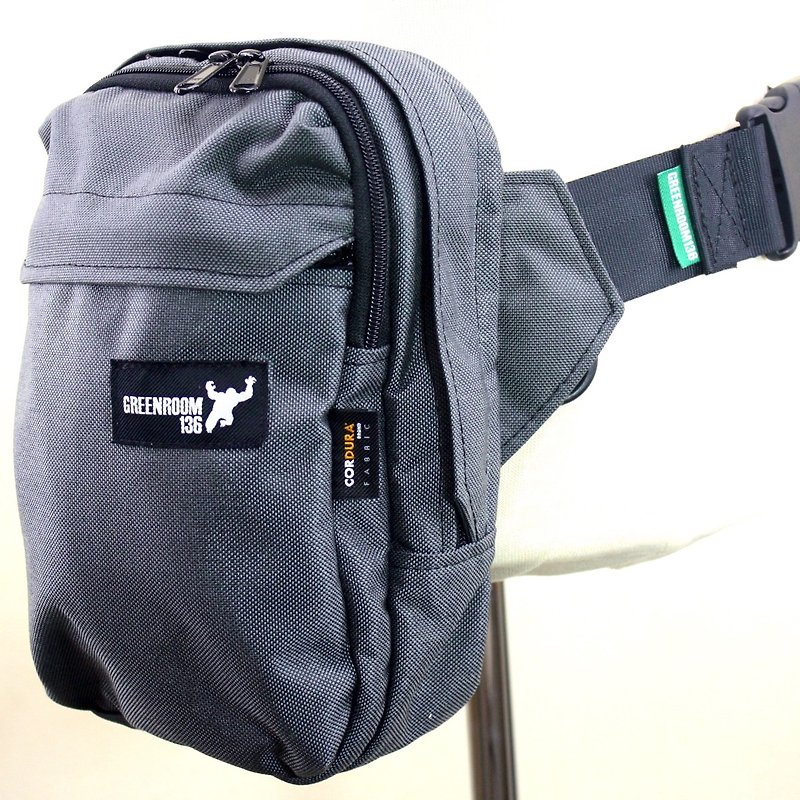 Greenroom136 - Sidekeep - Waist Pouch - Grey - Backpacks - Other Materials Gray