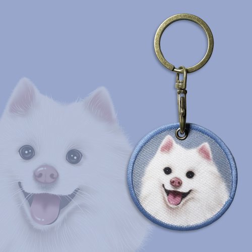 Q毛HOUSE 現貨 雙面 悠遊卡 吊飾 狐狸犬 鑰匙圈 狗 包包配件 送禮 紀念品