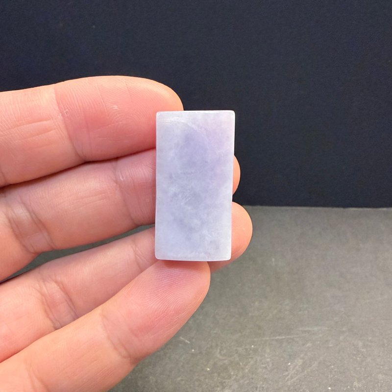 瀚玉珠寶 特價! 翡翠素面印章 紫羅蘭光身素面印章 天然緬甸玉A貨 - 其他 - 玉石 