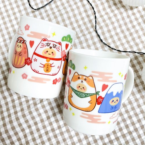 小蛋花 Littledanfa 小蛋花 Littledanfa 日本風陶瓷杯 Mug Cup