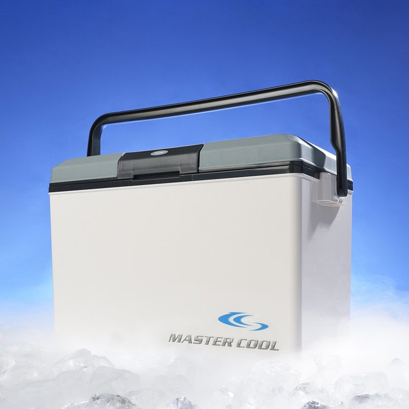 日本squ+ MASTER COOL日製手提保冷冰桶-17L - 露營用品 - 塑膠 白色