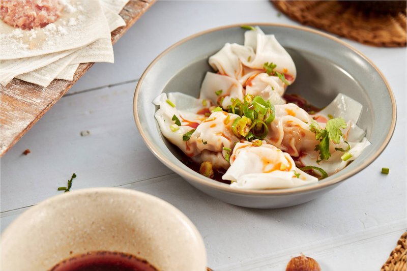 【123 Dumplings】Egg crust wonton - Prepared Foods - Fresh Ingredients White