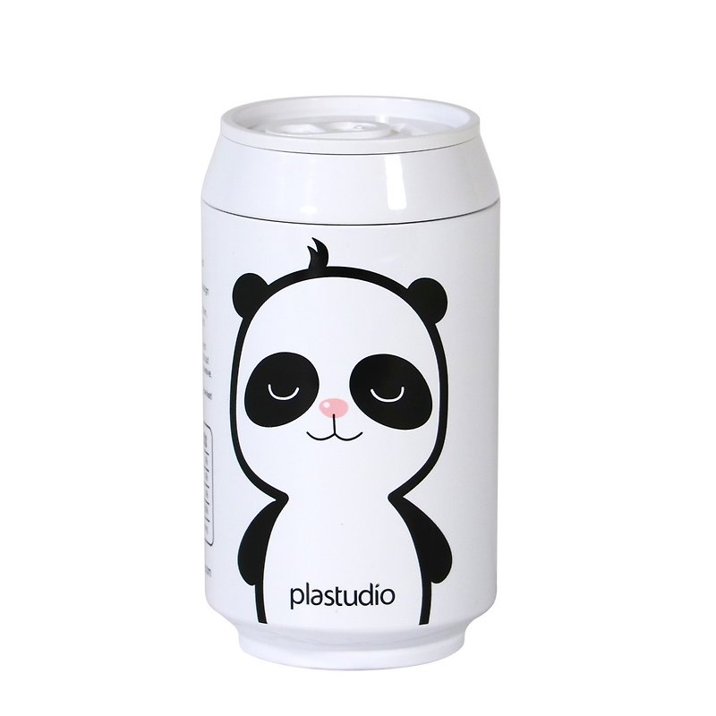 PLAStudio-ECO CAN-280ml-Panda Series-Made from Plant-White - แก้วมัค/แก้วกาแฟ - วัสดุอีโค ขาว