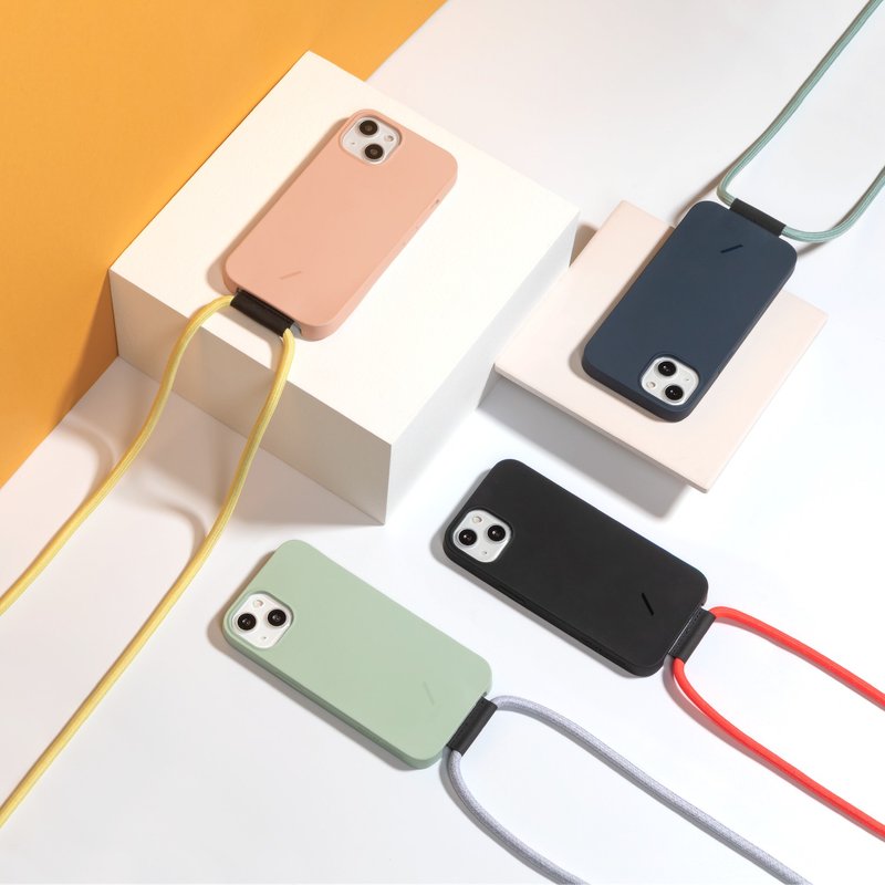 Native Union | CLIC POP 系列 iPhone13 背繩磁吸手機殼-石墨黑 - 手機殼/手機套 - 矽膠 黑色