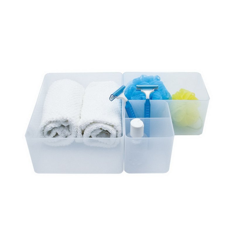 O-Life  堆疊式整理收納盒-三入組 - 收納箱/收納用品 - 塑膠 