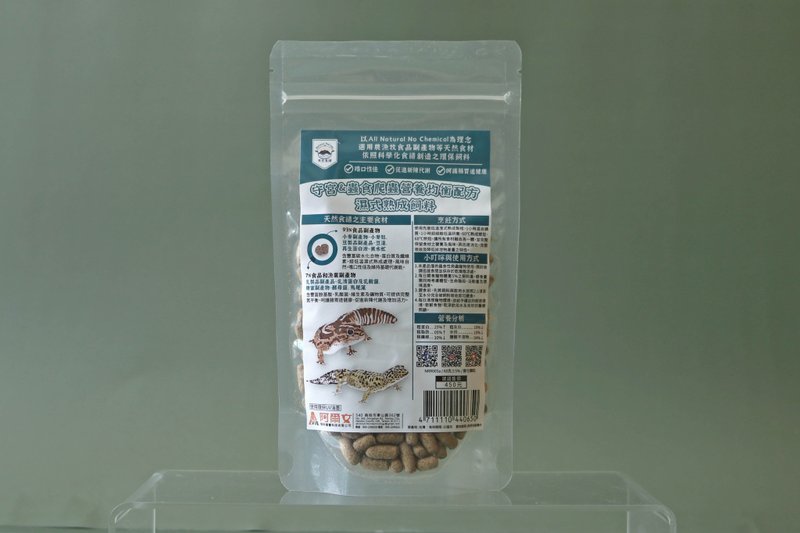 【天然食譜】守宮&蟲食爬蟲營養均衡配方濕式熟成飼料 60g - 其他 - 其他材質 白色