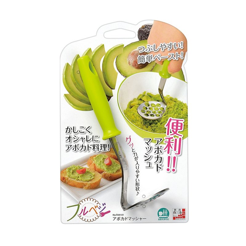 【Shimomura, Shimomura】 Stainless Steel masher FAM-01 - Cookware - Stainless Steel Green