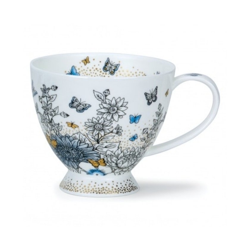 Butterfly Dance Mug - Mugs - Porcelain 