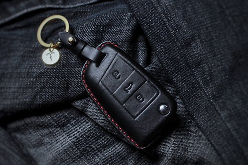 TTP_leathers 波賽頓手工皮件 福斯 Volkswagen Polo Golf GTI GolfR Tiguan汽車鑰匙