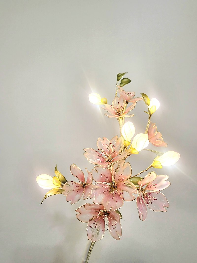 Sakura - Dip Art Flower Light - Lighting - Resin Pink