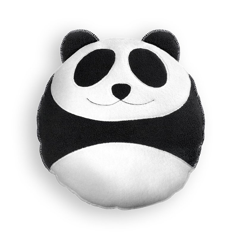 [Germany Leschi] Panda Shaped Pillow/ Throw Pillow/ Lying Sleeping Pillow/ Lunch Break Pillow (Small - หมอน - ผ้าฝ้าย/ผ้าลินิน หลากหลายสี