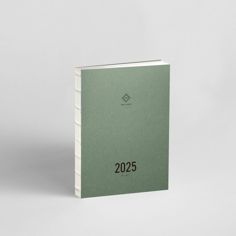 TAKE A NOTE 2025 MINI 時效日誌 A6 - Notebooks & Journals - Paper Green