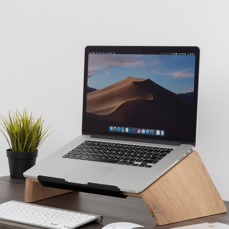 Laptop Stand - Computer Accessories - Wood Brown