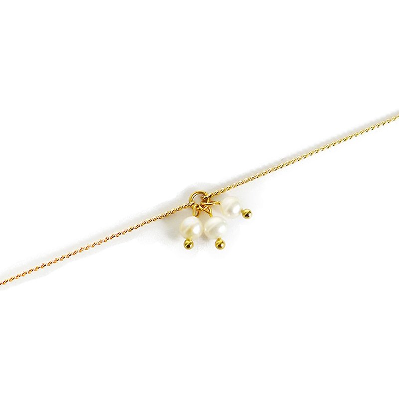 [Ficelle Fei Sha Light Jewelry] Brilliant Gentleness-Beach-Bracelet - สร้อยข้อมือ - เครื่องเพชรพลอย ขาว
