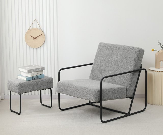 レイクシングルソファチェアセット（フットレスト含む）/怠け者/ソファ