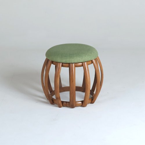 山茶花家具 藤椅凳子-原木色-輕巧方便 室內椅/Indoor