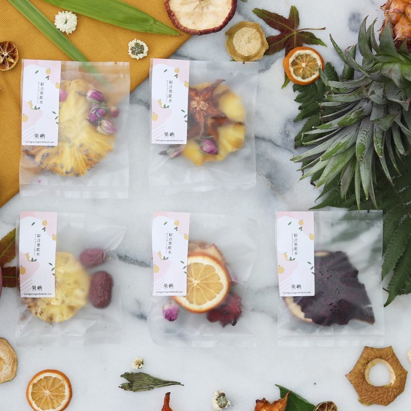 【100% Taiwanese Dried Fruit Water】Spring Light Fragrance Series│Island Dried Fruit Water - Tea - Fresh Ingredients Red