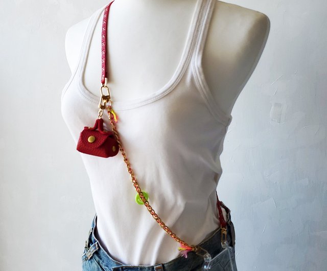 6 in 1 crossbody phone strap Wristlet strap Charm Belt Coin